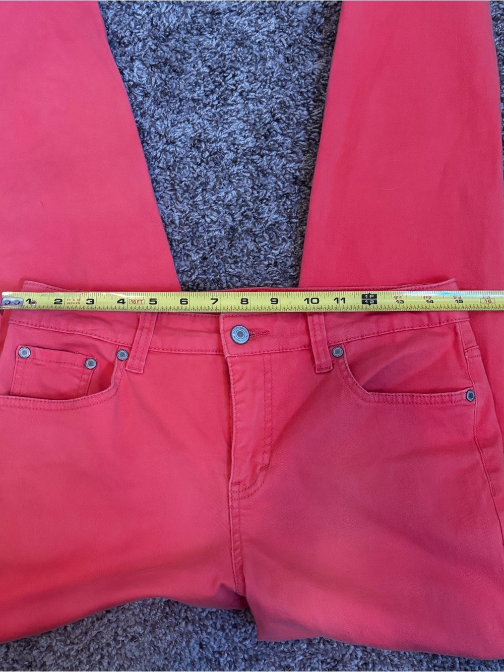 Y2K Jaclyn Smith CORAL Skinny Women’s Jeans - Picture 7 of 7
